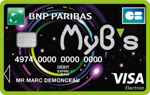 Carte MYB’s de BNP Paribas